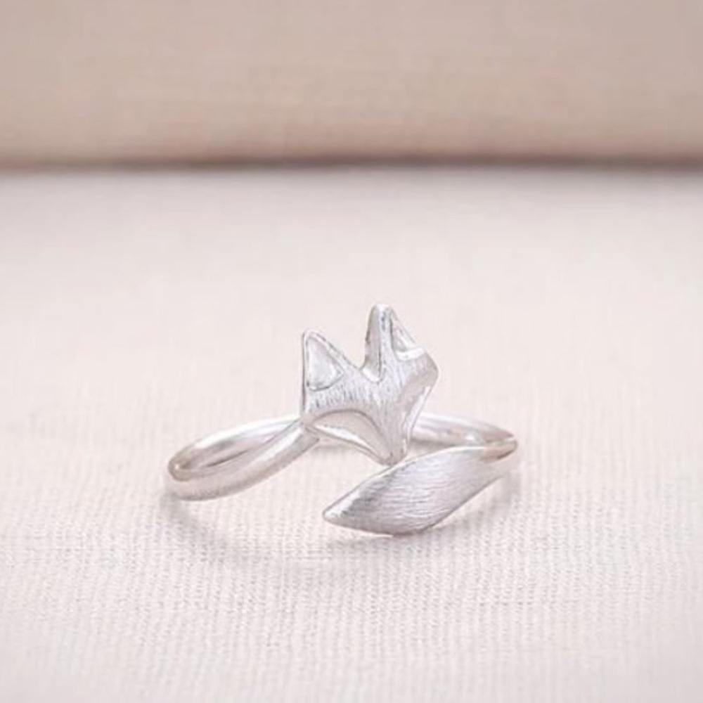 “Into the Woods” Fox Animal Minimalist Cute Ring - Picture 3 of 8